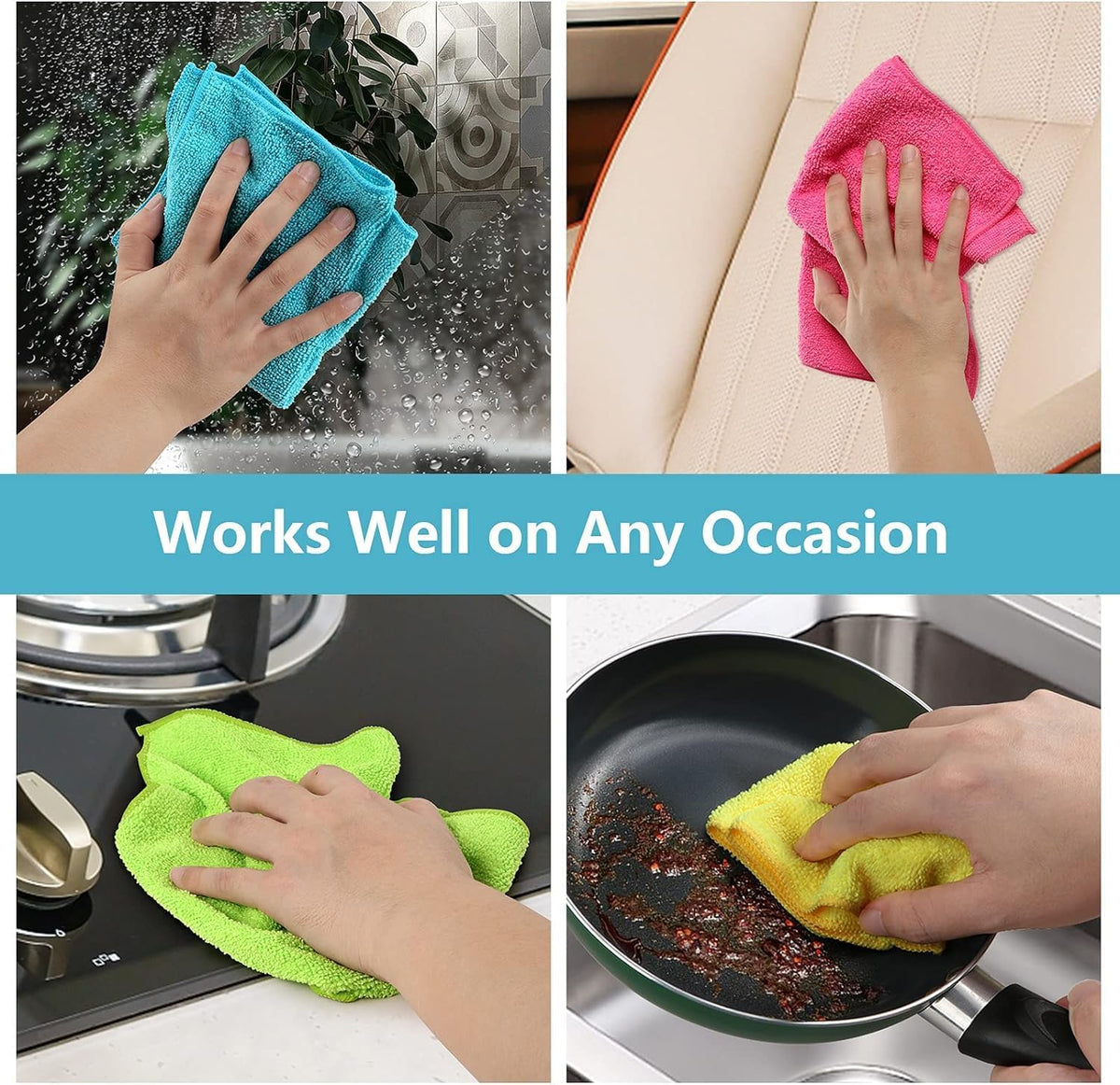 available in pack sizes from 5 up to 600 cloths for households through commercial buyers
