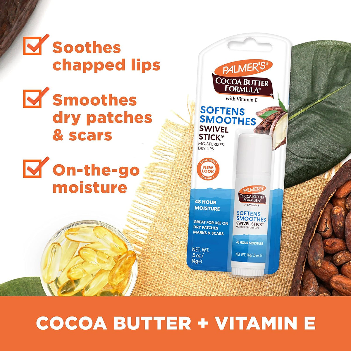 available in single (0.5 oz) and 3-pack configurations for value and sharing
