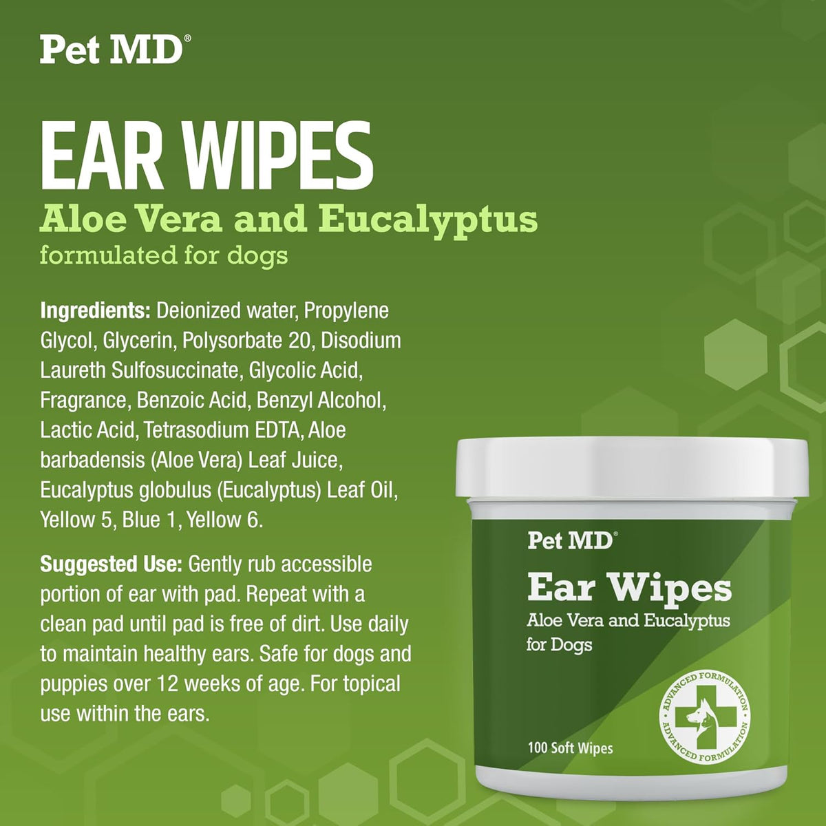 available in two formats: standard regular wipes and finger-fit wipes for precision application