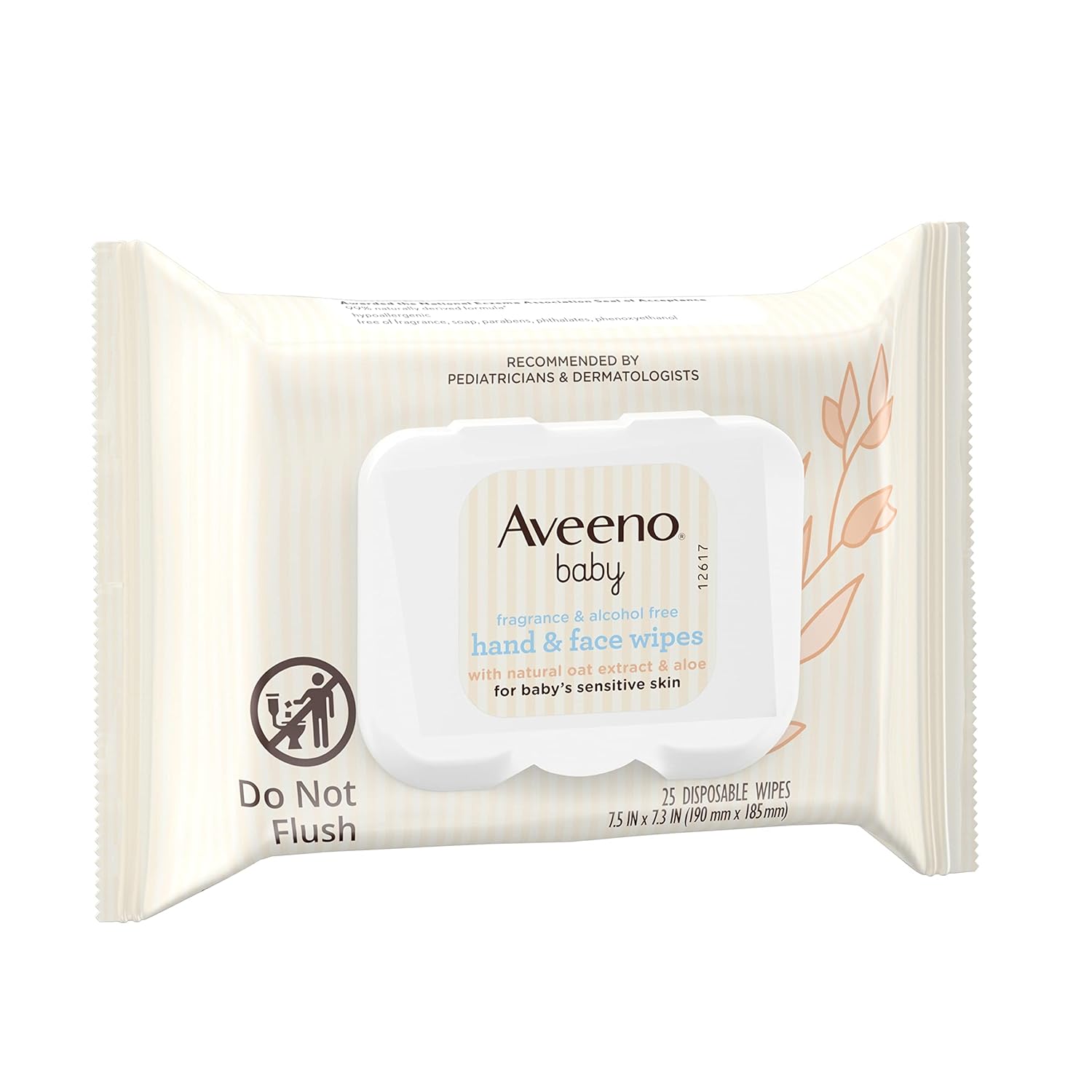 Aveeno Baby Fragrance-Free Wipes – Allergen-Safe, Hypoallergenic for Eczema-Prone Infants