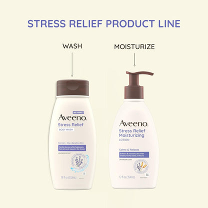 Aveeno Calming Lavender Cleanser – Thoughtful Wellness Gift for Sensitive Skin Lovers