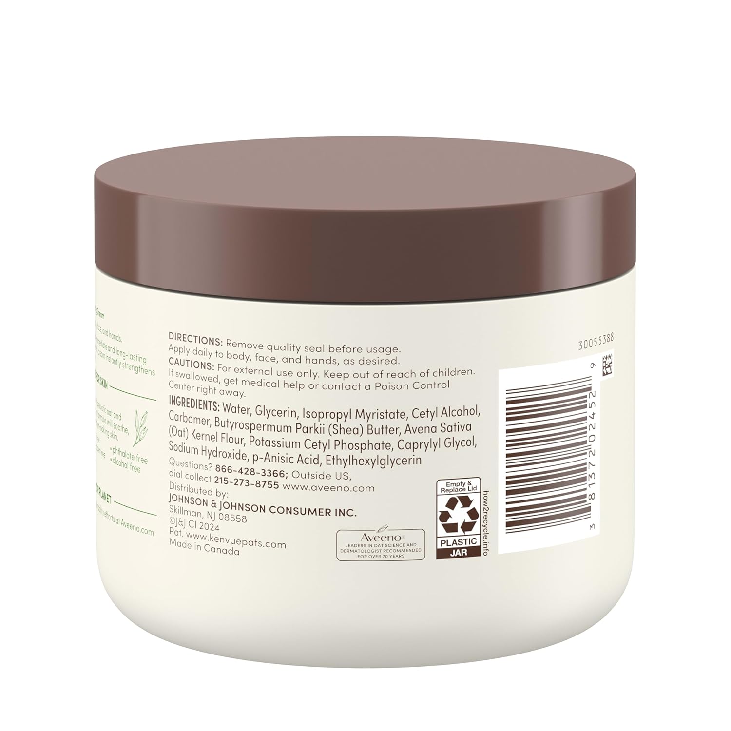 Aveeno Fragrance-Free Sensitive Skin Cream – Essential Multi-Use Moisturizer for Intentional Living