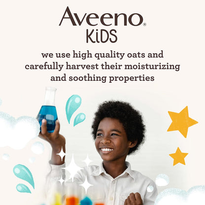 Aveeno Kids Gentle Hair Cleanser & Conditioner, Dermatologist-Tested Safe for Kids' Scalps