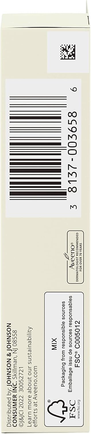 Aveeno Maximum Strength 1% Hydrocortisone Anti-Itch Cream – Soothing Psoriasis Flare-Up Care for Nightly Wind-Down Routine, 1 oz