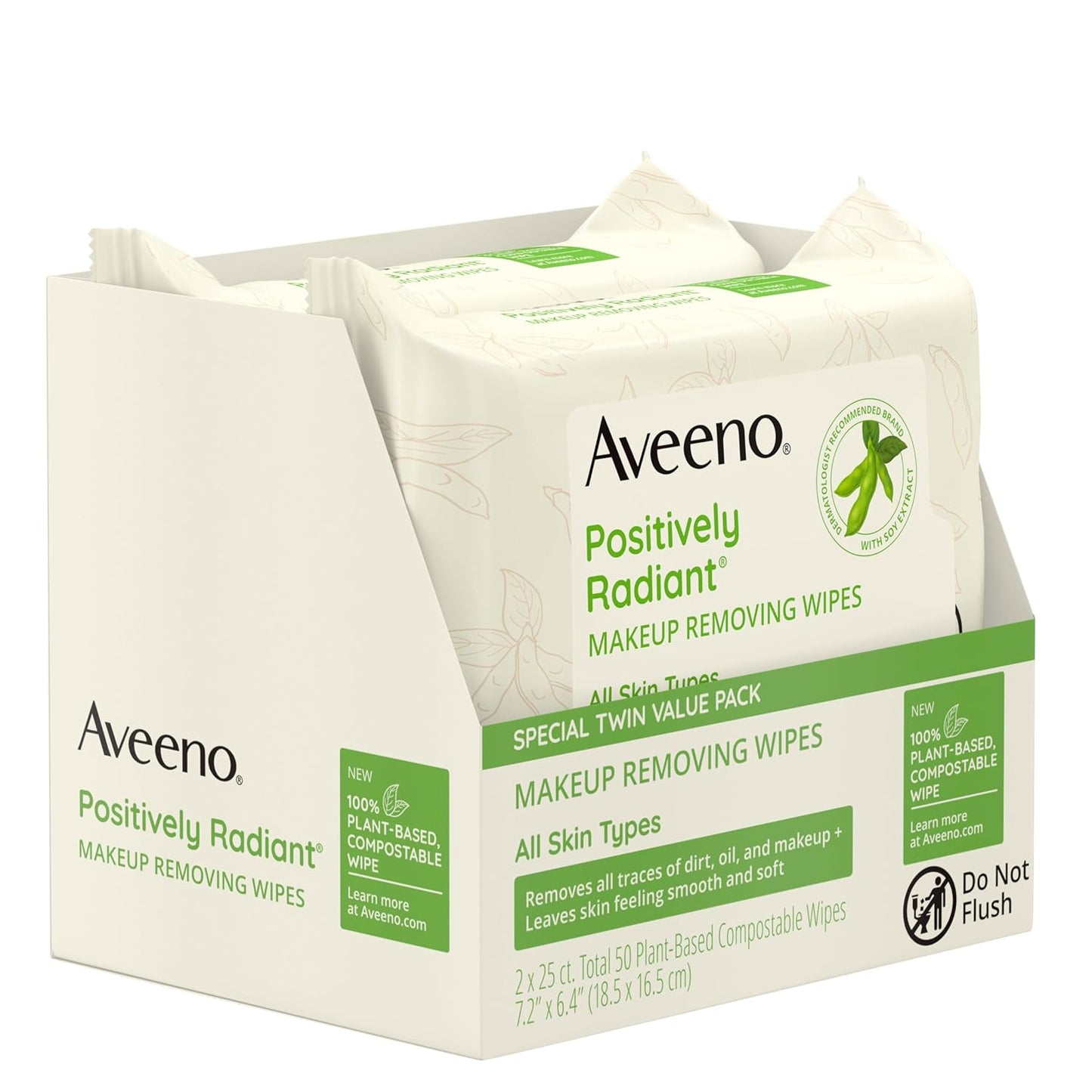 Aveeno Oil-Free Makeup Remover Wipes – Minimal Design, Maximum Simplicity in Skincare