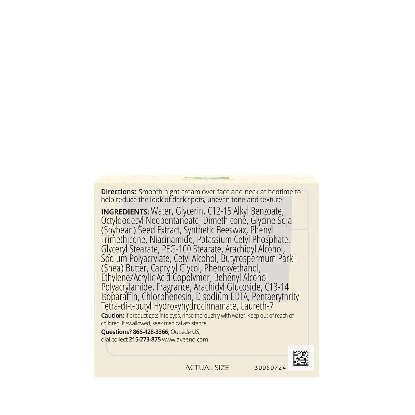 Aveeno Positively Radiant Elevated Face & Neck Night Cream – Dermatologist-Crafted Formula for Refined Skin