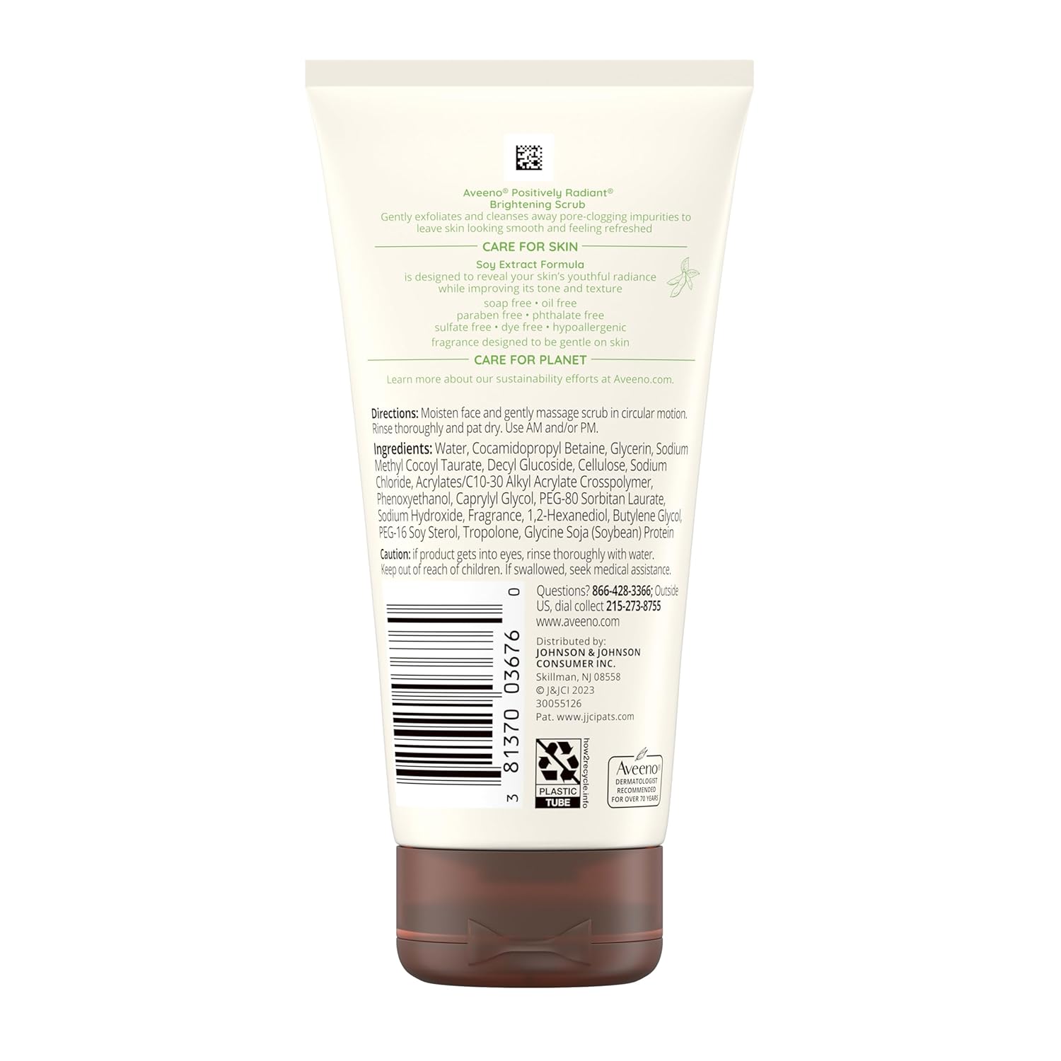 Aveeno Positively Radiant Facial Scrub Gift Set Idea for Skincare Lovers and Birthday Surprises