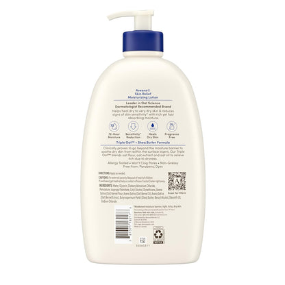 Aveeno Skin Relief Moisturizing Lotion – Thoughtful Self-Care Gift for Mom with Very Dry Sensitive Skin
