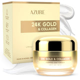 [Brand Name] Gold and Hyaluronic Cream – Elevated Anti-Aging Treatment, Heirloom-Quality Vegan Face Moisturizer for Vanity