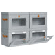 Grey - Medium - 4 Pack