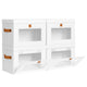 White - Medium - 4 Pack