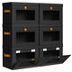 Black - Medium - 6 Pack