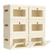 Beige - Small - 6 Pack