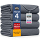 34x36 Inch (Pack of 4) - Gray