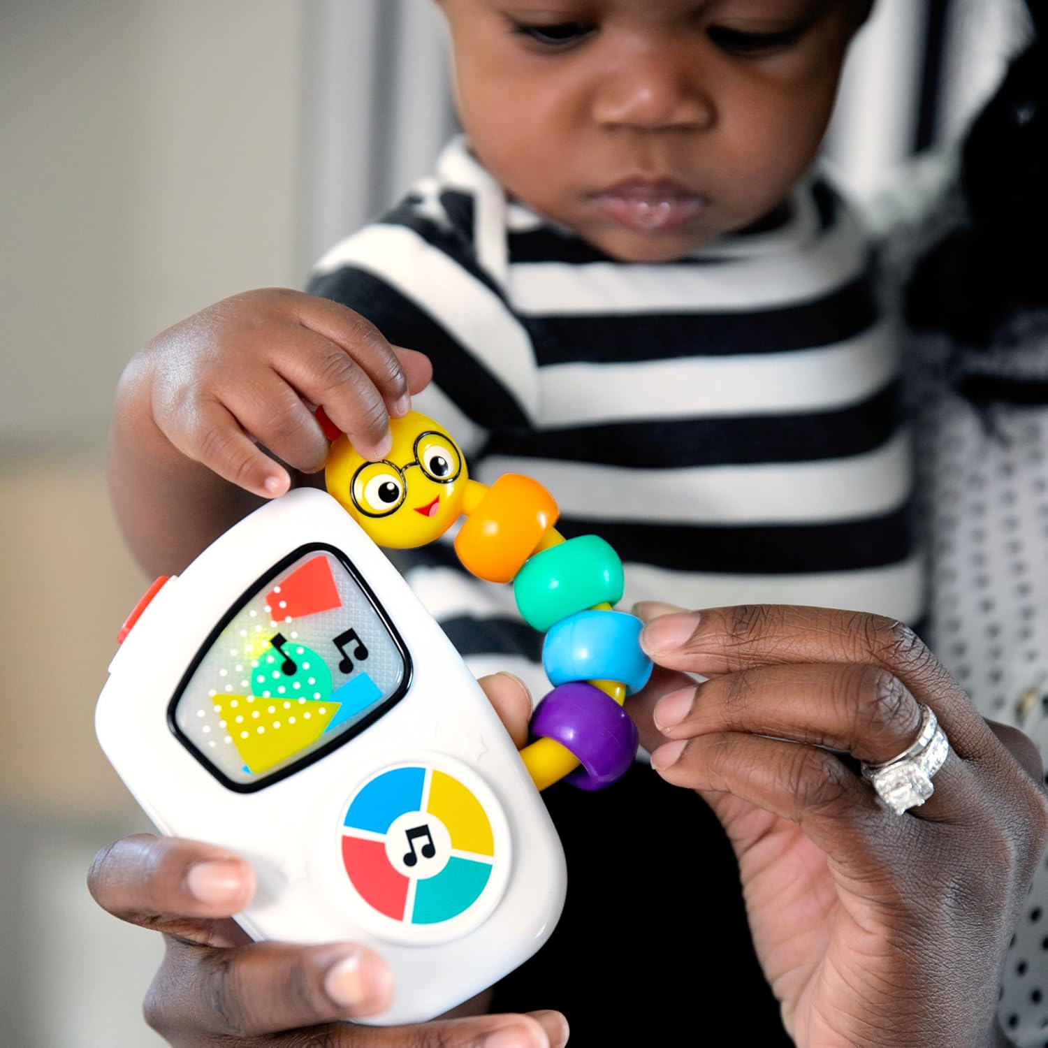 Baby Einstein Take Along Tunes Toy, Portable Travel Companion for Car Rides and Airplane Trays, Ages 3 Months Plus