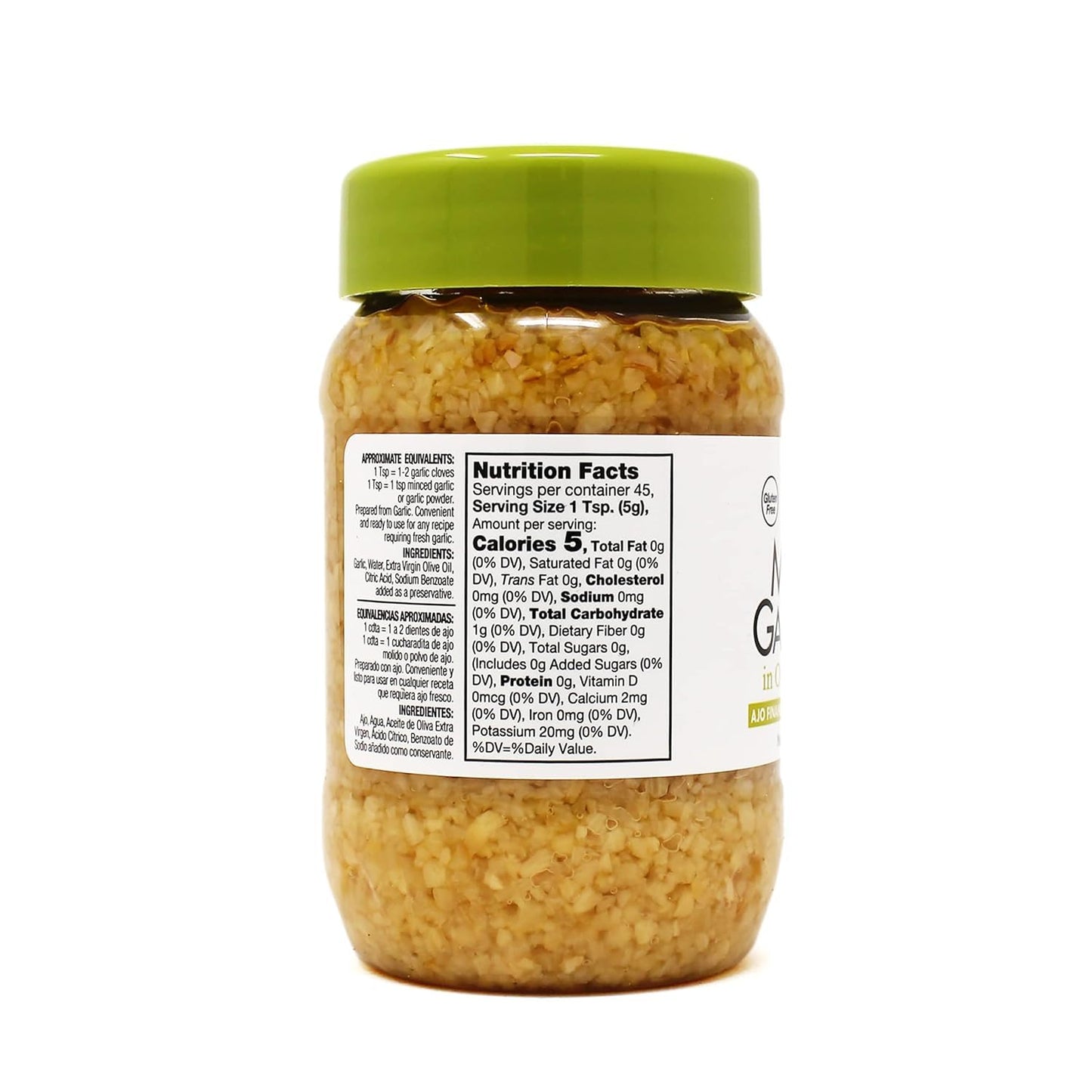 Badia Pre-Minced Garlic in Olive Oil – Gentle Mild Flavor for Daily Wellness Routines