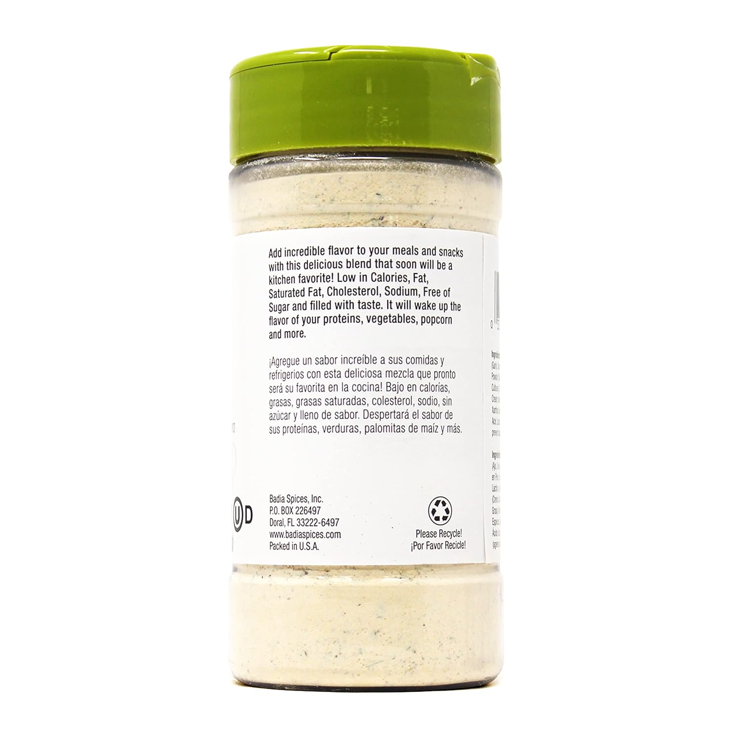 Badia Ranch Seasoning Powder, 5 oz – Clean-Label Ranch Flavor for Uncluttered Kitchens