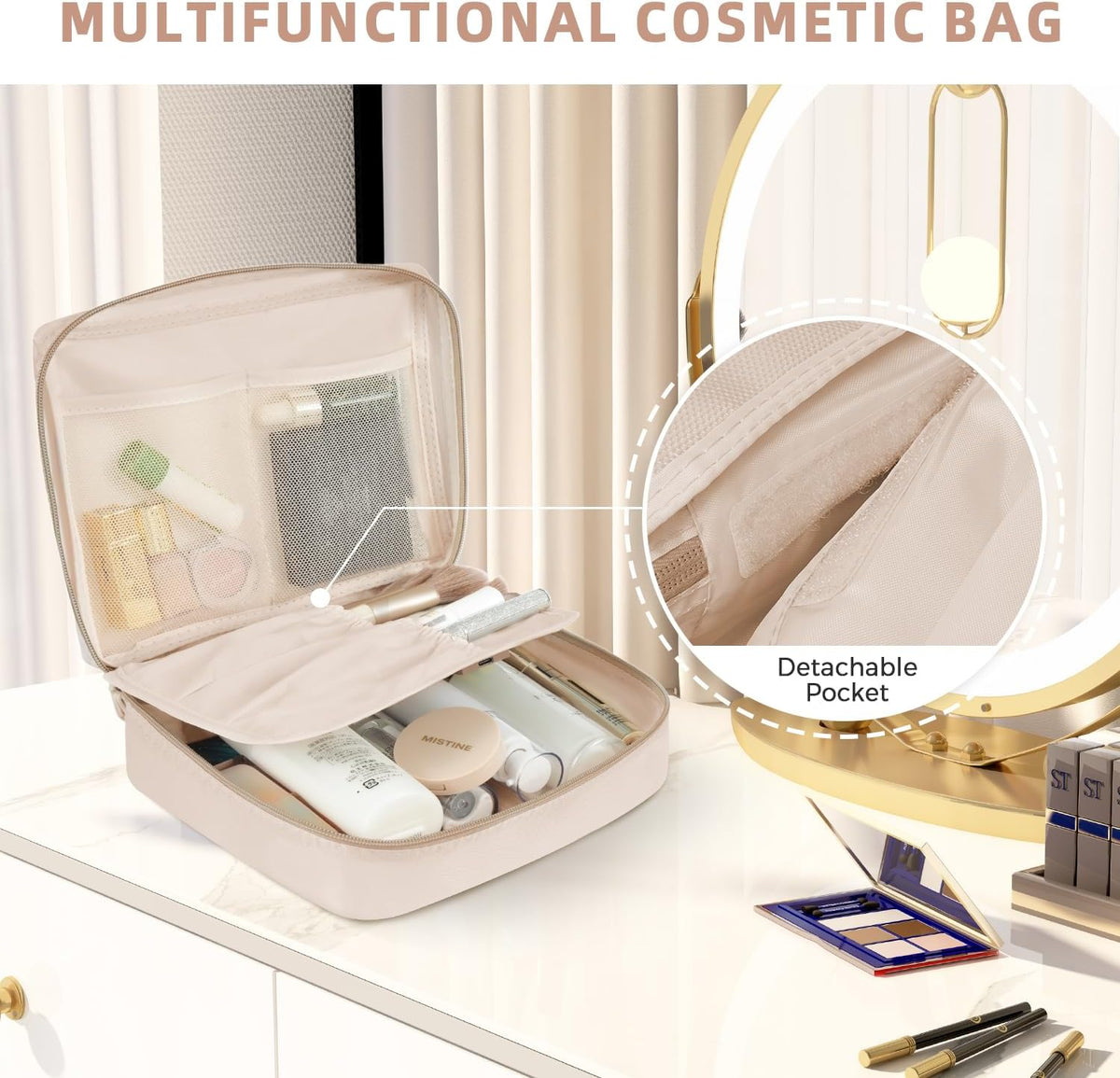 BAGAIL 8-Piece Packing Cubes Set for Business Travel, Carry-On Organizers for Efficient Trip Packing
