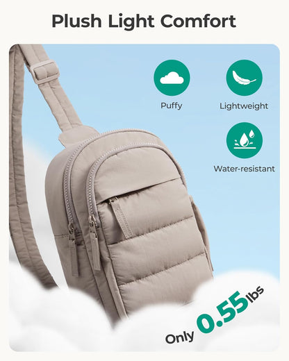 BAGSMART Convertible Crossbody Purse, Thoughtful Gift for Her with 4 Carrying Styles