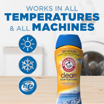 baking soda infusion for trusted deodorizing and freshening power