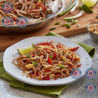 balanced sweet and tangy pad thai flavor profile