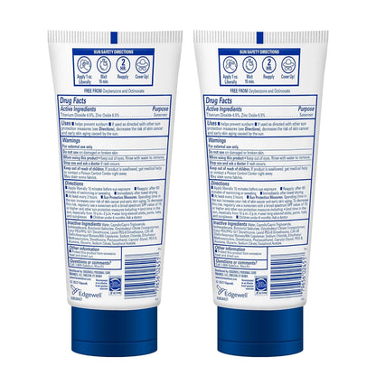 Banana Boat Calm & Protected Kids Sunscreen SPF 50 Twin Pack | Unscented Mineral Formula for Peace of Mind