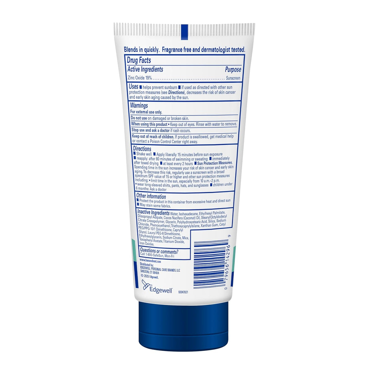 Banana Boat Mineral SPF 50 Sunscreen – Outdoor Dining & Backyard Sunblock, Zinc Oxide Lotion with 12-Hour Hydration, Sweat Resistant