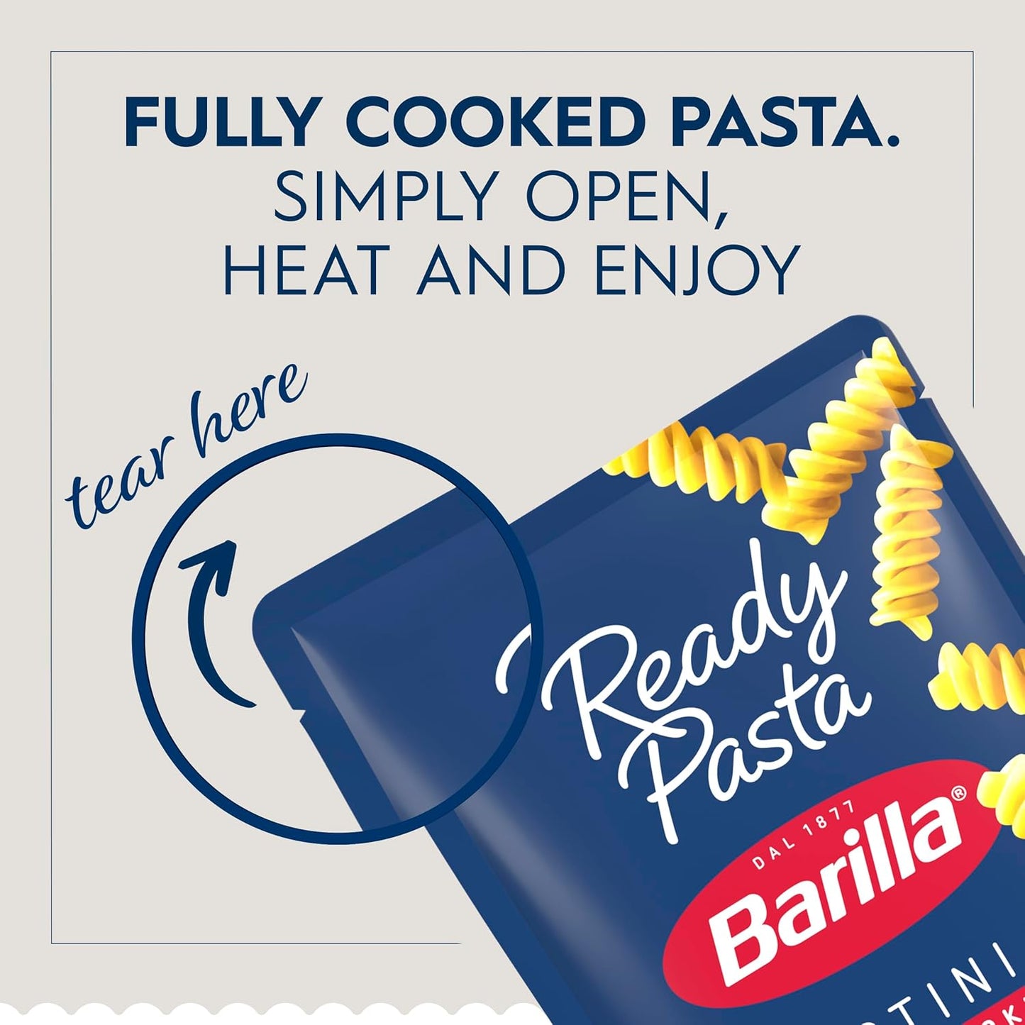 Barilla Ready Pasta – Fast Work-from-Home Dinner Base, Fully Cooked in One Minute