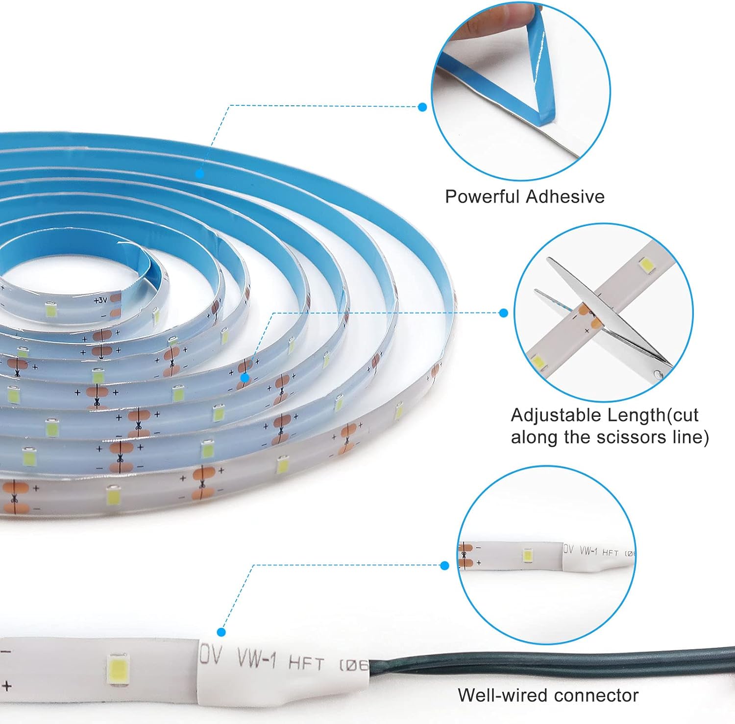 Battery LED Strip Lights with Remote Timer Thoughtful Birthday Gift for Her Mom and Housewarming