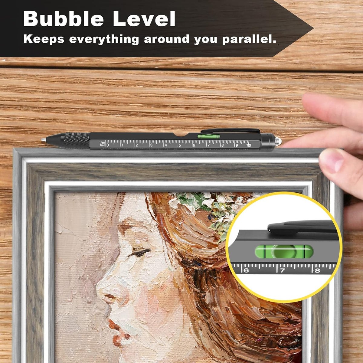 battery-powered led light with 3 included batteries