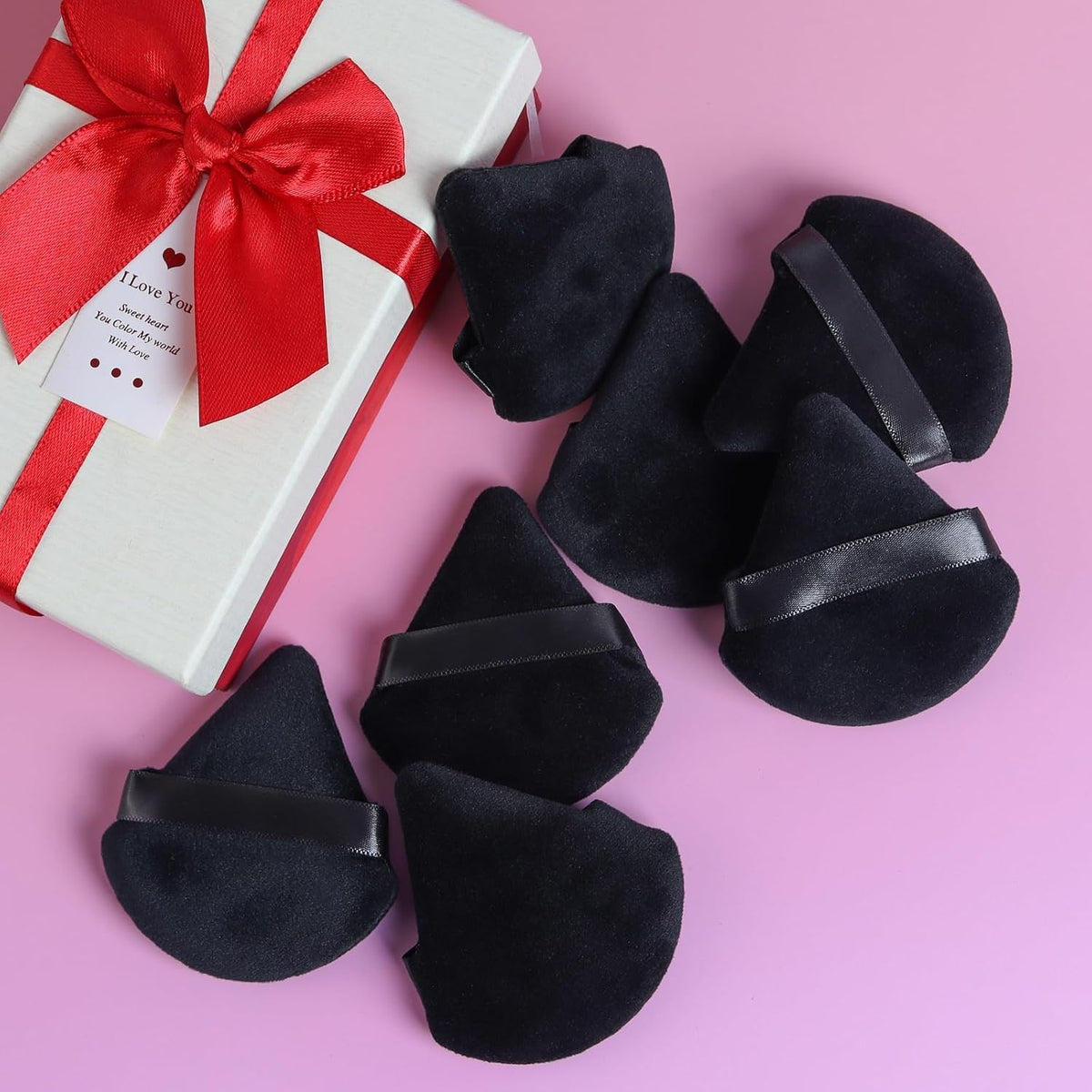 BEAKEY Velvet Powder Puff Set – High-End Beauty Counterpiece, Crafted Plush Foundation Applicator