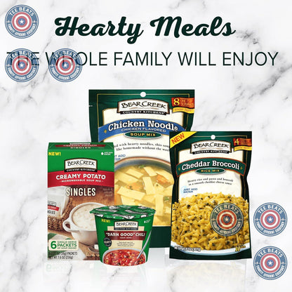 Bear Creek Tortilla Soup Mix – Hearty Pantry Staple for Family Weeknight Dinners, Just Add Water