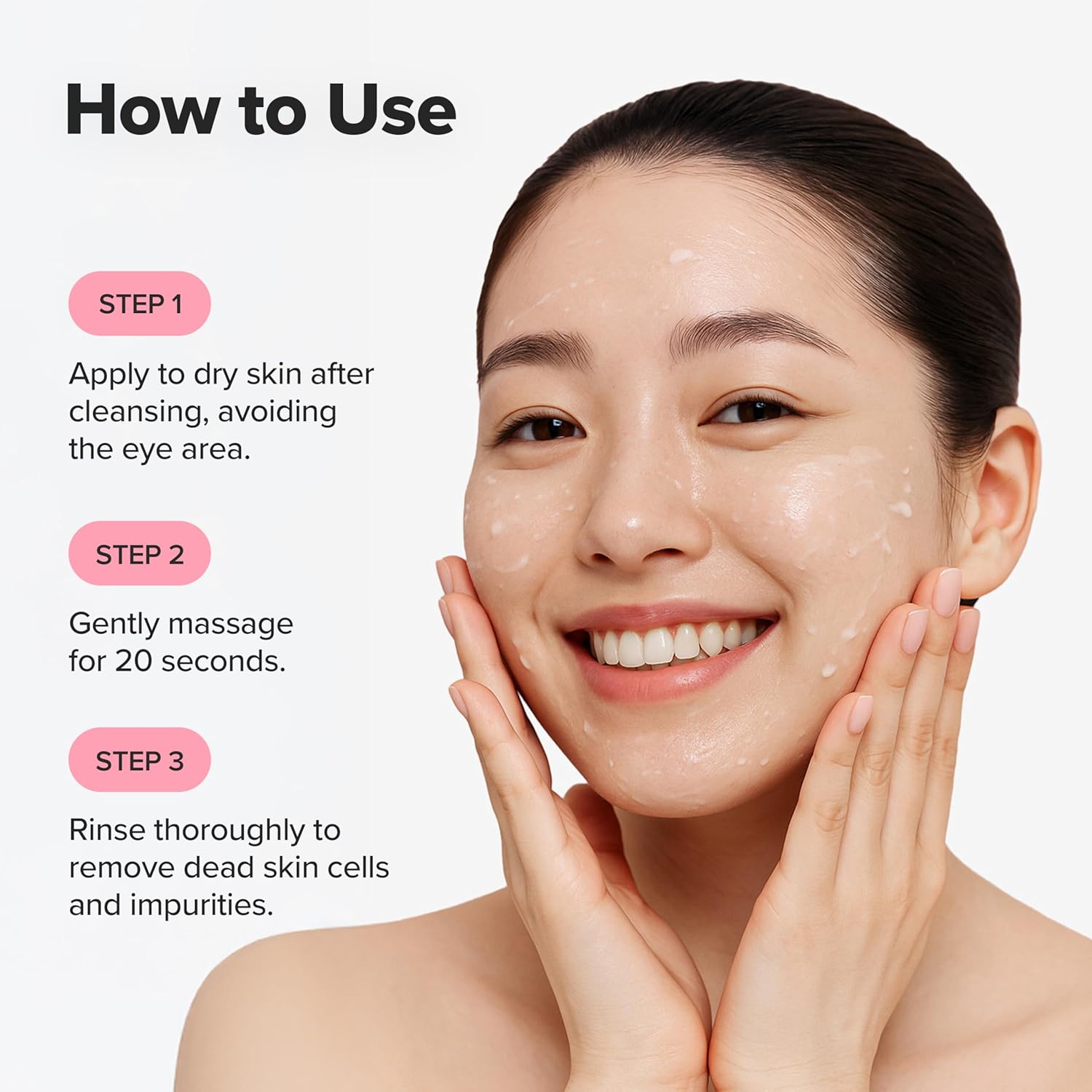 Beauty of Joseon Apricot Blossom Peeling Gel – Clean Beauty Staple for Uncluttered Vanity, One-Step Exfoliator for Simplified Routine