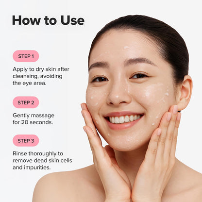 Beauty of Joseon Apricot Blossom Peeling Gel – Clean Beauty Staple for Uncluttered Vanity, One-Step Exfoliator for Simplified Routine