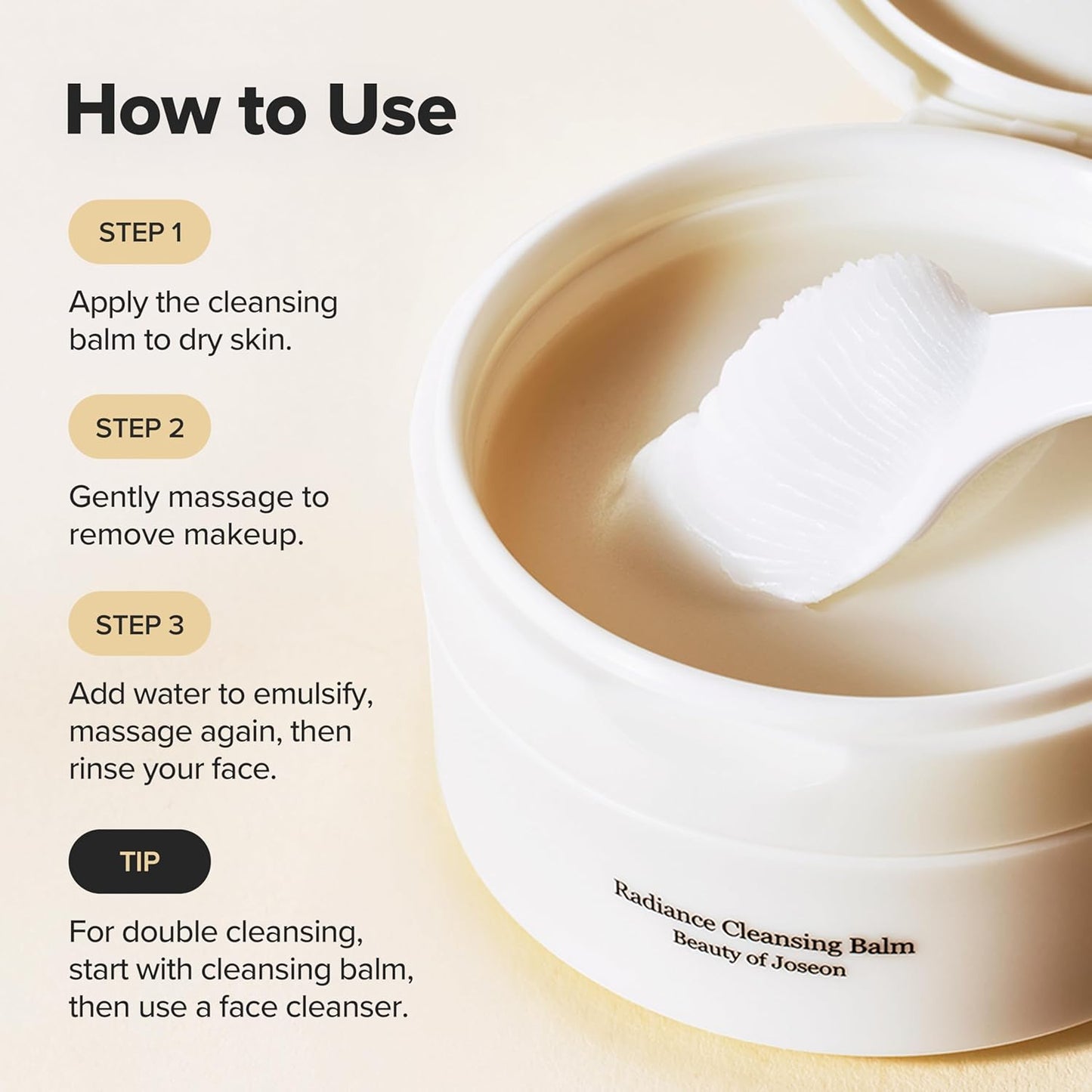 Beauty of Joseon Radiance Cleansing Balm – Luxury Holiday Gift Set for Mom, Ginseng Cleansing Balm for Daily Makeup Removal