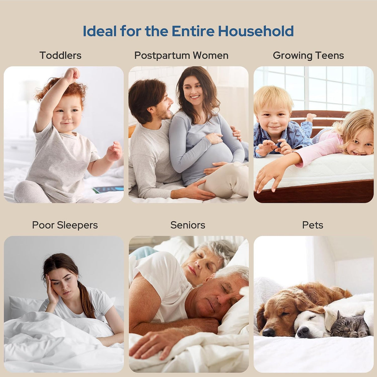 BEDLORE Noiseless Mattress Protector – Silent Brushed Microfiber Bed Pad for Undisturbed Nightly Rest and Wellness Routine