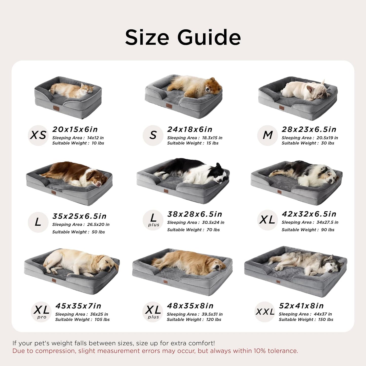 Bedsure Orthopedic Dog Bed – Thoughtful Gift for Pet Parents of Senior Large Dogs
