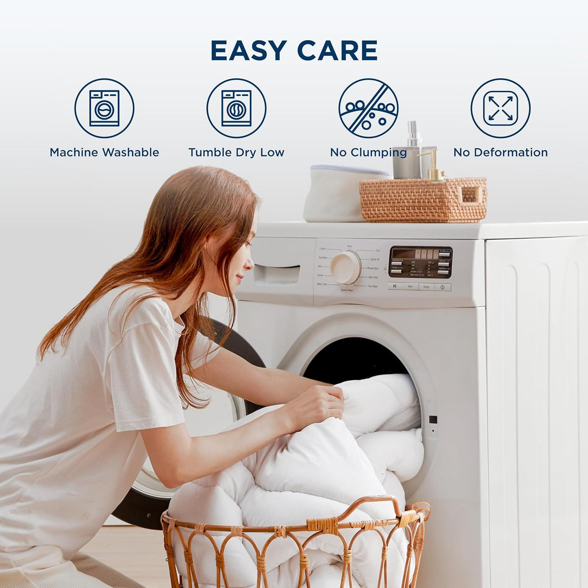 Bedsure Twin XL Mattress Cover – Back-to-College Care Package Essential for Students You Love