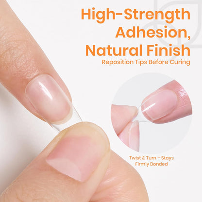 Beetles 40g Solid Gel Nail Glue – Streamlined Nail Extension Workflow for Beauty Salons and Freelance Nail Artists