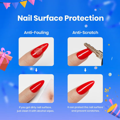 Beetles Clean French Manicure Kit – Streamlined Gel Polish Trio with One Base, One White and One Glossy Top Coat