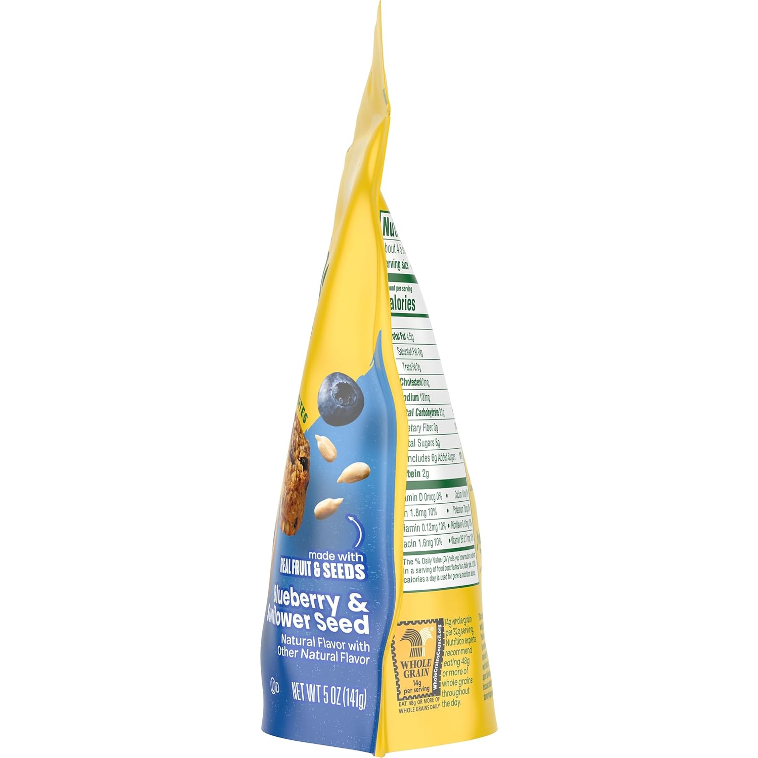 belVita Energy Snack Bites Blueberry Sunflower Seed – Morning Desk Snack for Office Focus