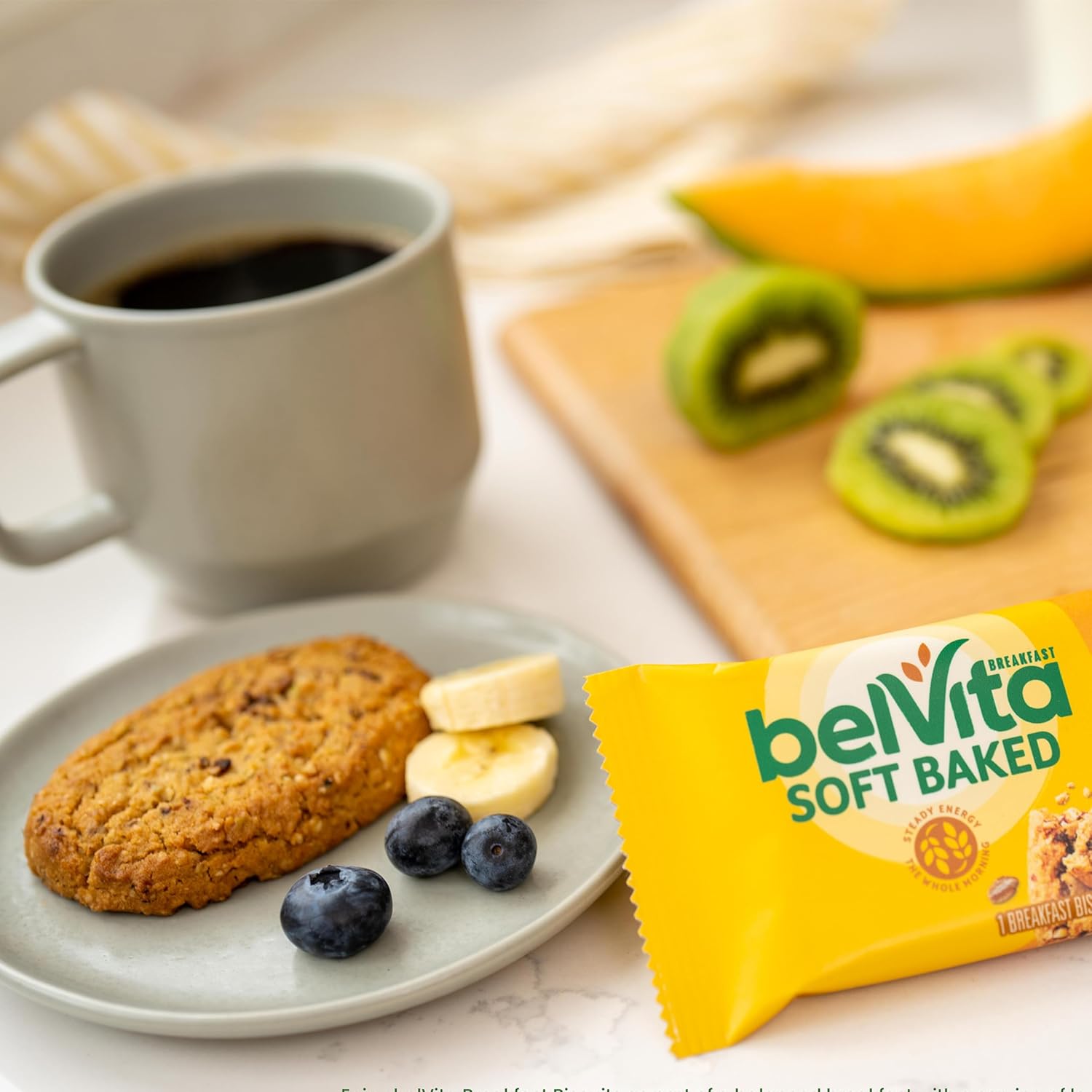 belVita Soft Baked Breakfast Bars Variety Pack – Grab-and-Go Office Breakfast for Busy Workday Mornings