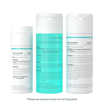 benzoyl peroxide active ingredient for antibacterial acne control