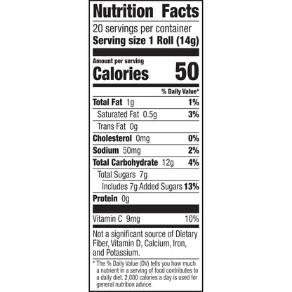 Betty Crocker Fruit Roll-Ups Variety Pack – After-School Snack for Kids Ages 5-12 with Fun Tongue Tattoos, Gluten Free, 20 Count