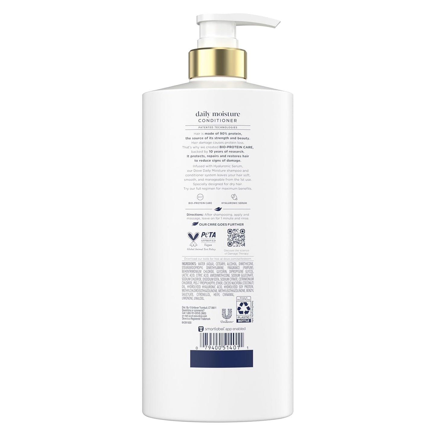 bio-protein care technology delivering 1 trillion protein strength builders per wash