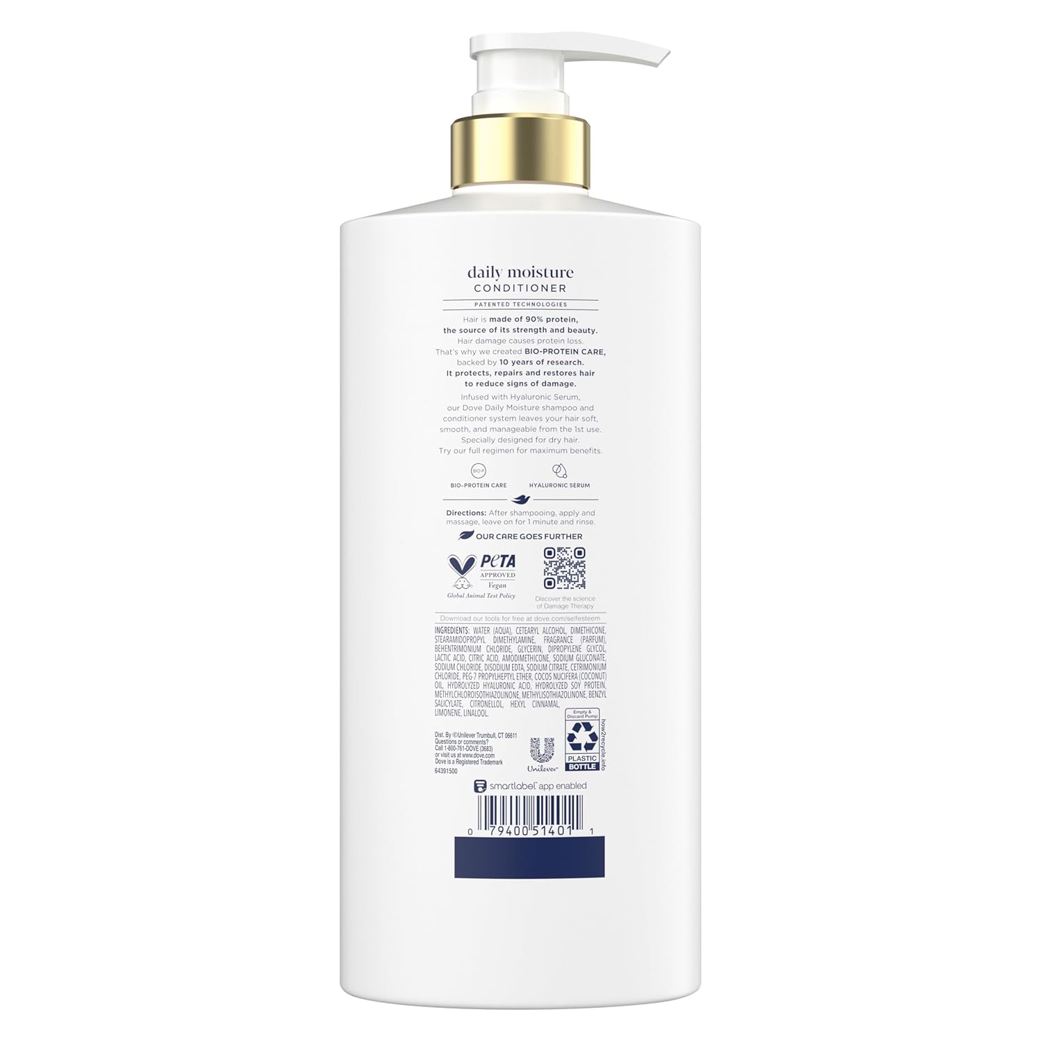 bio-protein care technology delivering 1 trillion protein strength builders per wash