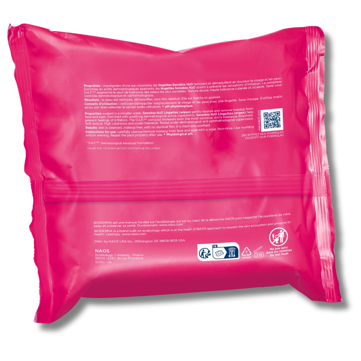 Bioderma Sensibio H2O Wipes – Elegant, Clinical-Grade Cleanser for Discerning Skin Care