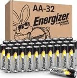Energizer AA Batteries 32-Pack – Reliable Power for Home Office Wireless Mouse and Keyboard