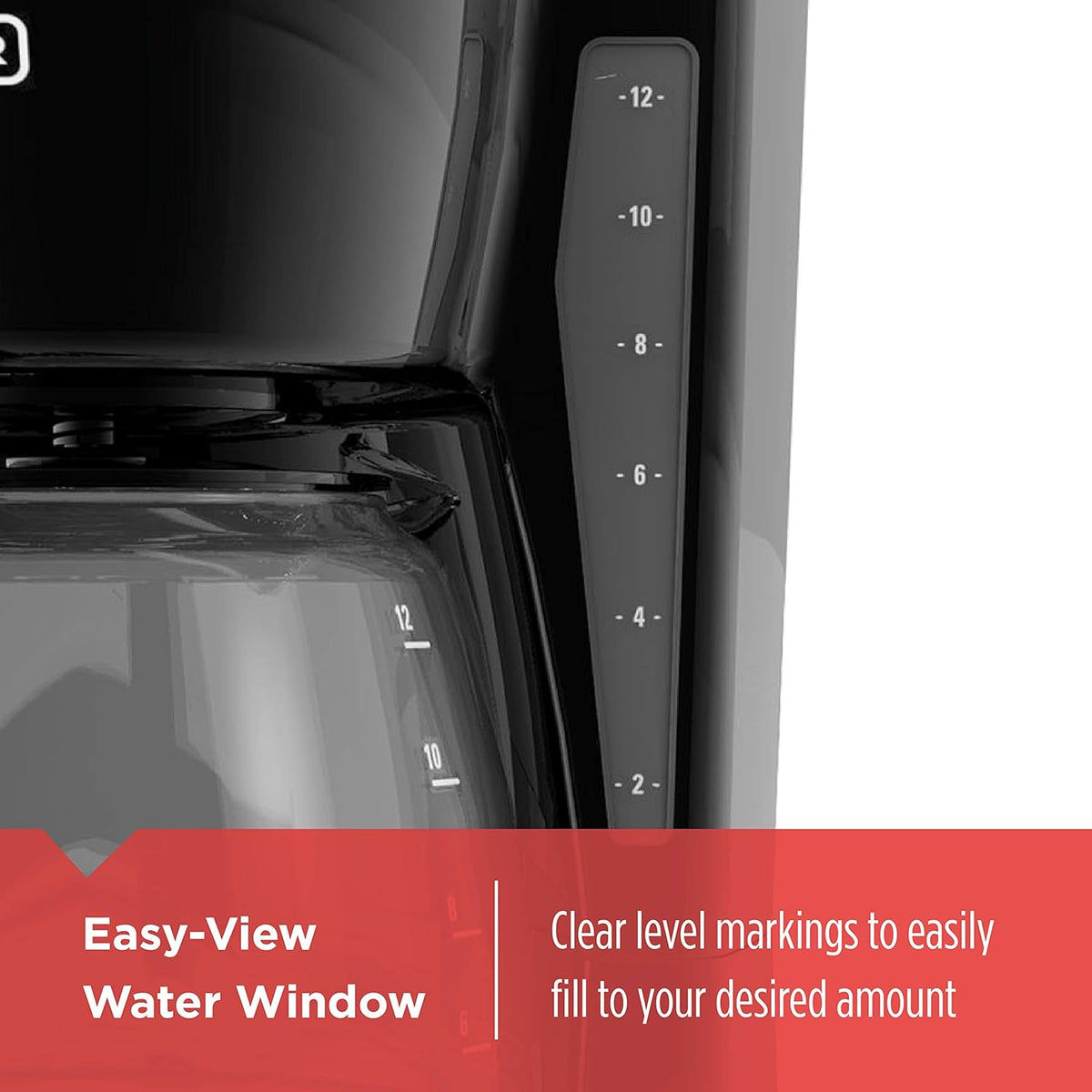 BLACK+DECKER 12-Cup Programmable Coffee Maker, Useful Gift for College Students and First-Time Apartment Renters