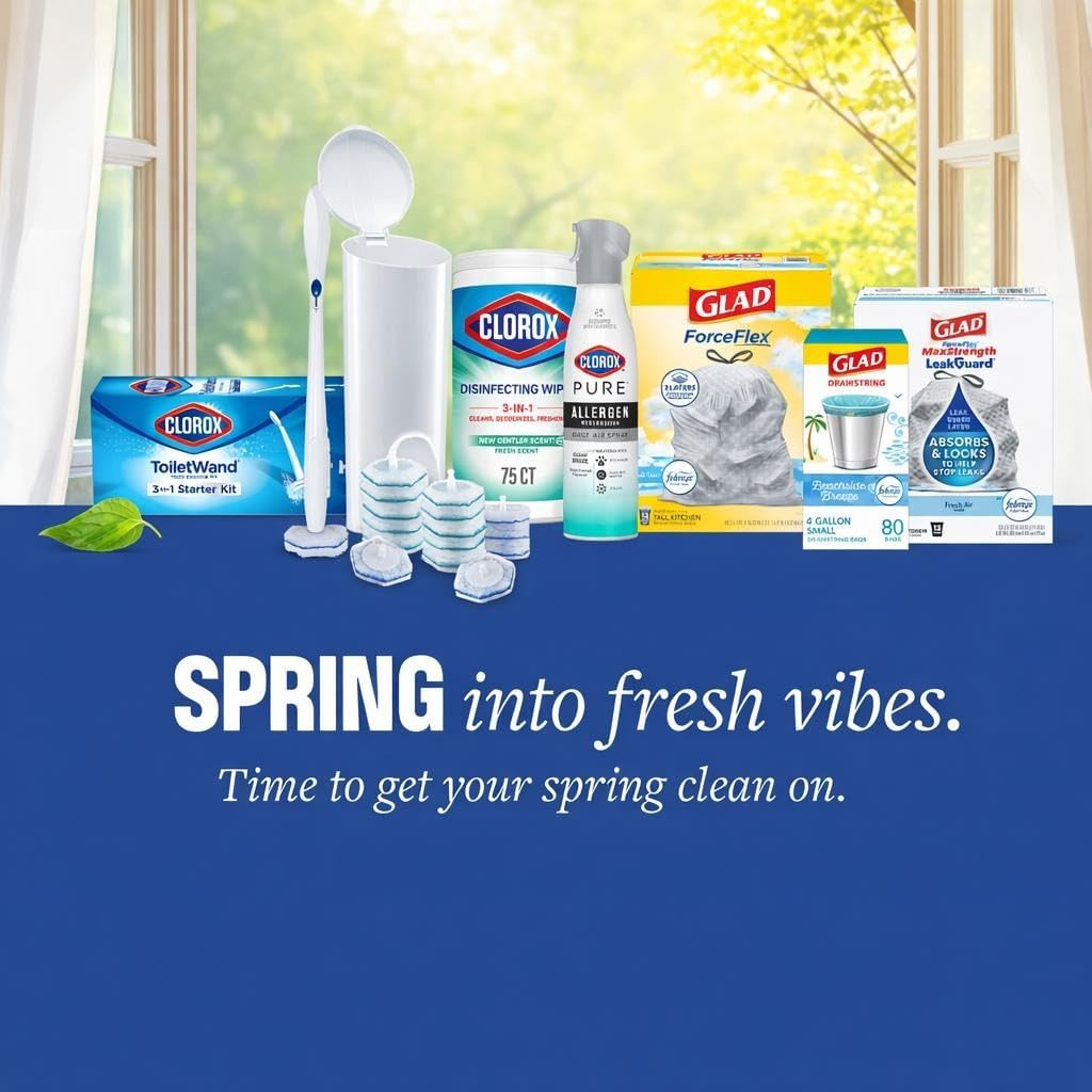 bleach-free, clear-drying disinfectant formula